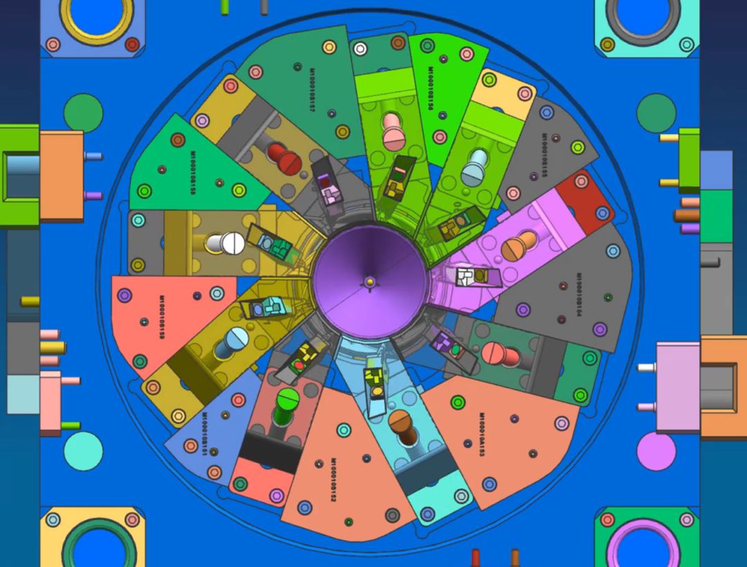 加工中心這套葉輪模具如何設(shè)計？如何脫模？(圖4)